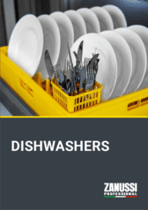Électroménager lave-vaisselle professionnel ZANUSSI. Téléchargez le catalogue pour revendeurs et professionnels du monde de la cuisine